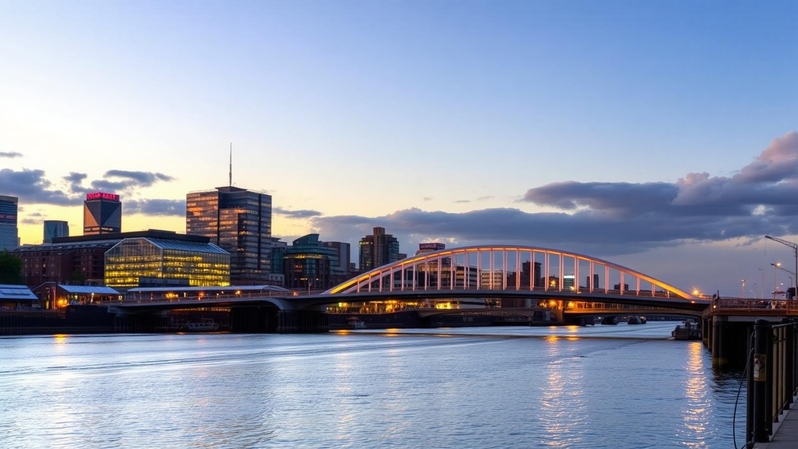 Salford skyline